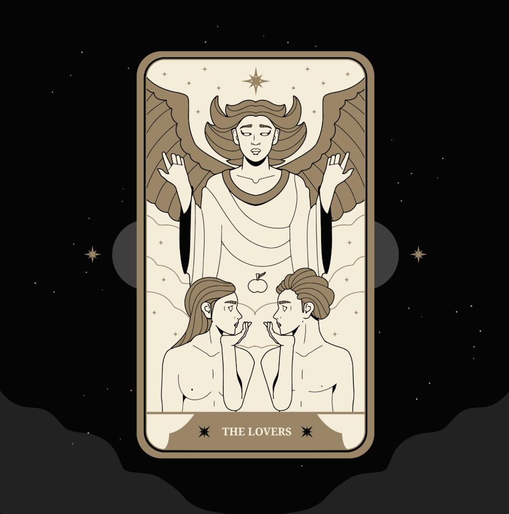 Leitura amorosa de tarot